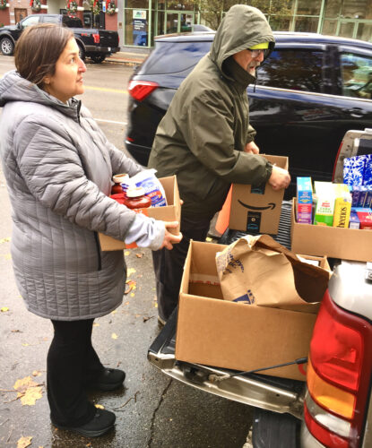 Food drive dishes out aid